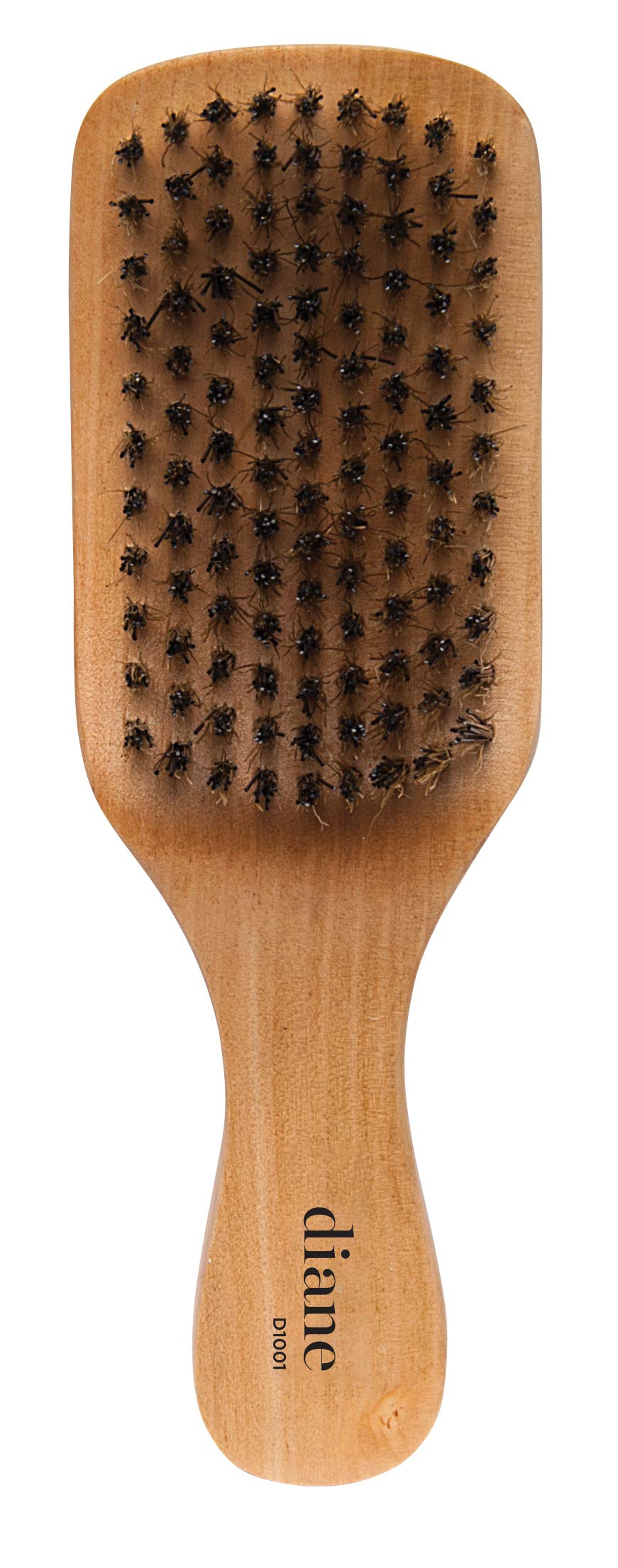 Diane Curved Reinforced Boar Club Extra Firm Bristles D1001